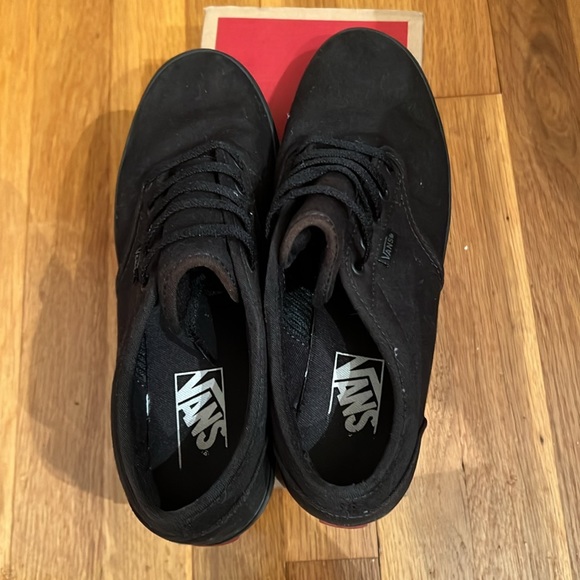 Vans Atwood low canvas black sneaker size 7 women - Picture 4 of 4